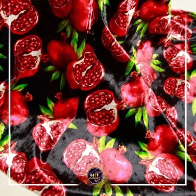 پارچه مخمل یلدایی یک