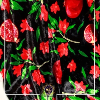 پارچه مخمل یلدایی یک