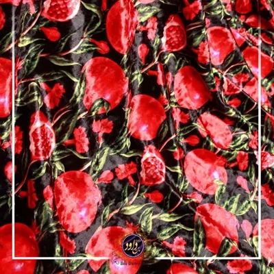 پارچه مخمل یلدایی یک