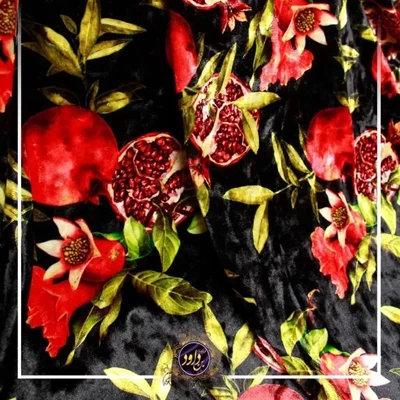 پارچه مخمل یلدایی یک